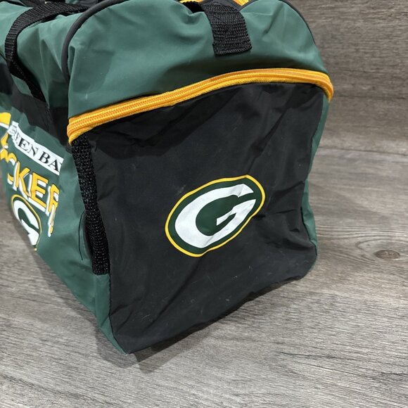 VRG Green Bay Packers Duffle Bag Gym Carry On - Picture 2 of 12